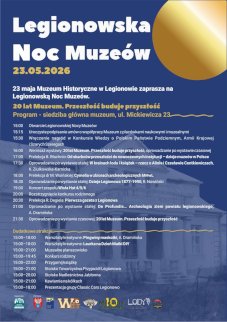 Plakat zapraszający na wydarzenie, szczegółowe informacje w aktualności