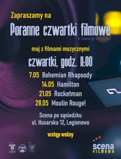 Powiększ obraz: Plakat zapraszający na wydarzenie, szczegółowe informacje w aktualności