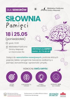 Powiększ obraz: Plakat zapraszający na wydarzenie, szczegółowe informacje w aktualności