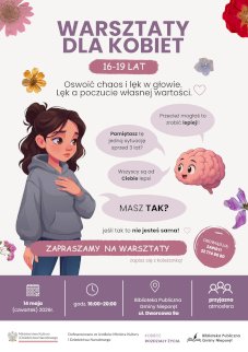 Powiększ obraz: Plakat zapraszający na wydarzenie, szczegółowe informacje w aktualności