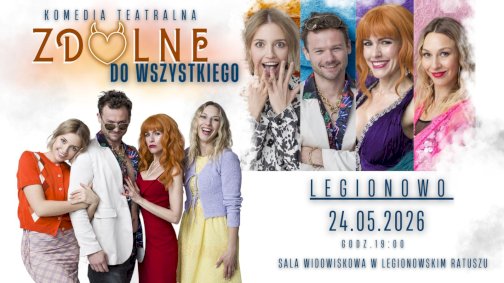 Powiększ obraz: Plakat zapraszający na wydarzenie, szczegółowe informacje w aktualności