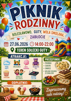 Powiększ obraz: Plakat zapraszający na wydarzenie, szczegółowe informacje w aktualności
