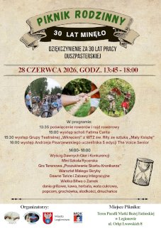 Powiększ obraz: Plakat zapraszający na wydarzenie, szczegółowe informacje w aktualności
