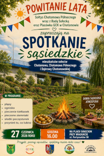 Powiększ obraz: Plakat zapraszający na wydarzenie, szczegółowe informacje w aktualności