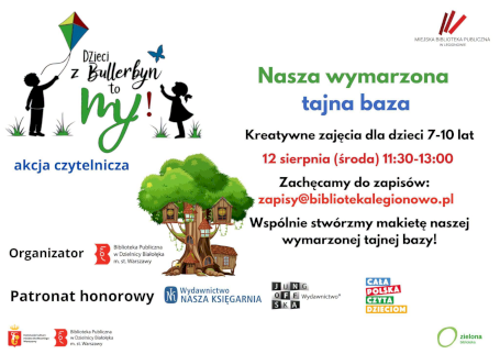 Powiększ obraz: Plakat zapraszający na wydarzenie, szczegółowe informacje w aktualności
