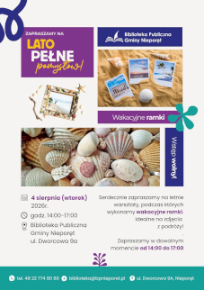 Powiększ obraz: Plakat zapraszający na wydarzenie, szczegółowe informacje w aktualności