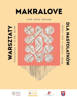 Powiększ obraz: Plakat zapraszający na wydarzenie, szczegółowe informacje w aktualności