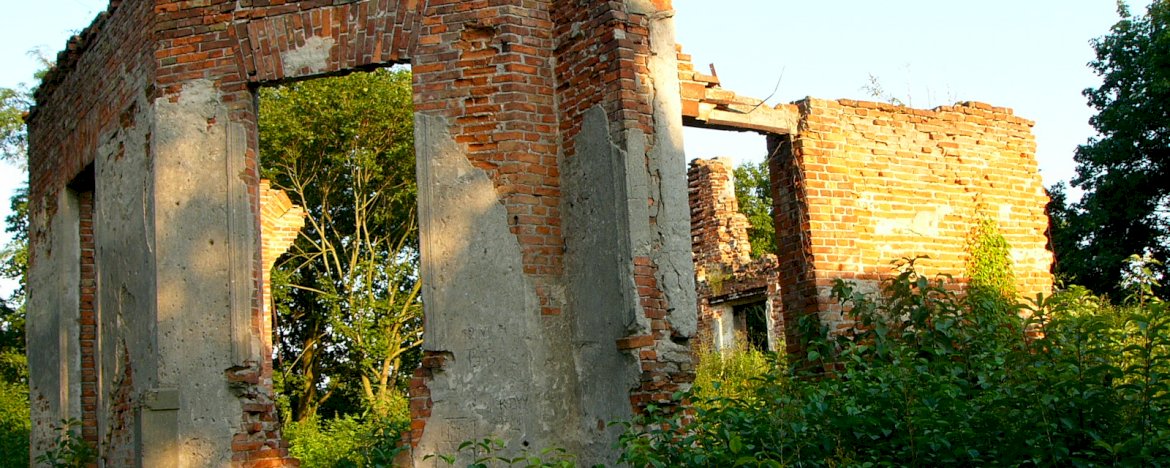 Ruiny Pałacu Poniatowskich w Górze