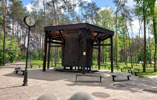 fot. facebook KZB Legionowo Sp. z o.o.. Tężnia solankowa w Parku Zdrowia w Legionowie przy ul. Bolesława Chrobrego